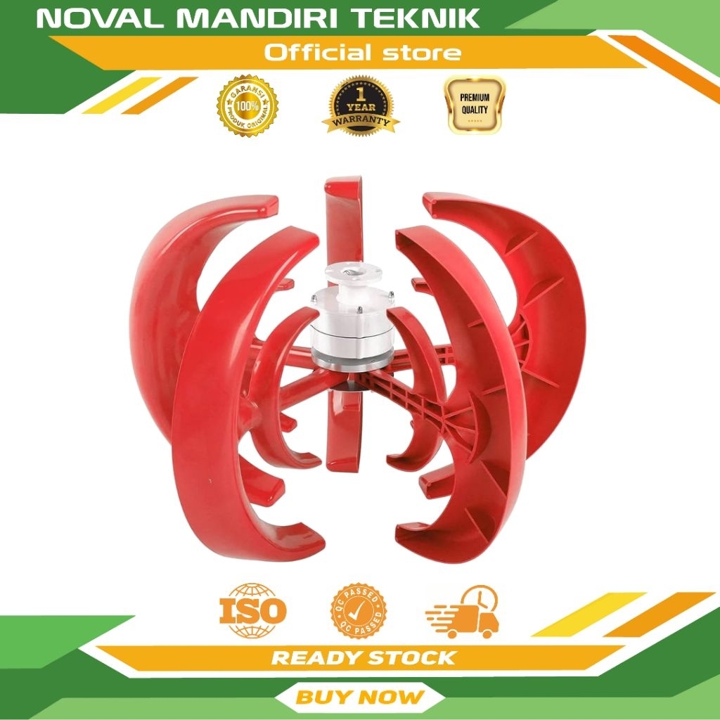PLTB Generator Wind Turbine Vertical 300W Turbin Angin / Turbin Angin - 300W 12V