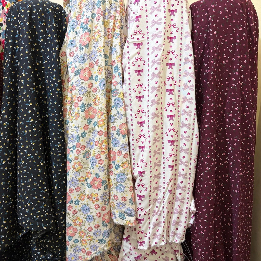 kain katun rayon uniqlo premium - kain katun rayon original - kain katun rayon luxury le