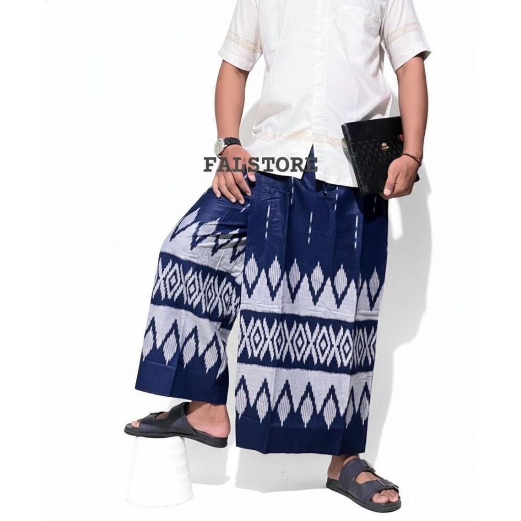 Sarung Celana Batik Motif Songket Minang kain katun halus adem nyaman