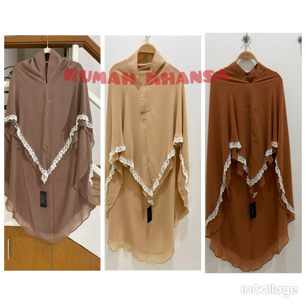 New With Tag khimar sisesa renda