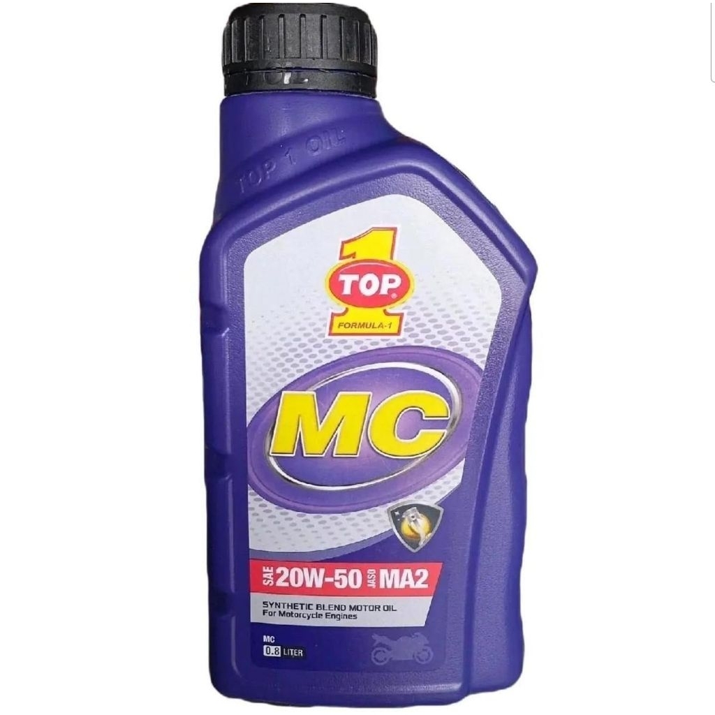 Oli Motor Top1 MC 20W-50 800ml Oli Top One Oli Motor Bebek