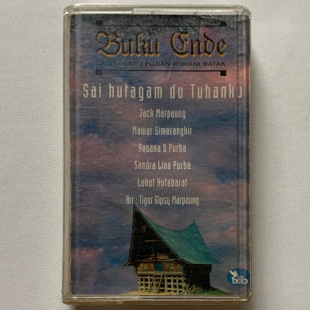 Kaset Pita Buku Ende - Lagu Lagu Pujian Batak (1996 SoliDEO Records)