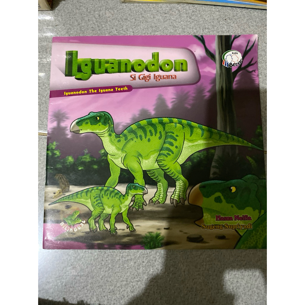IGUANODON SERI GIGI IGUANA
