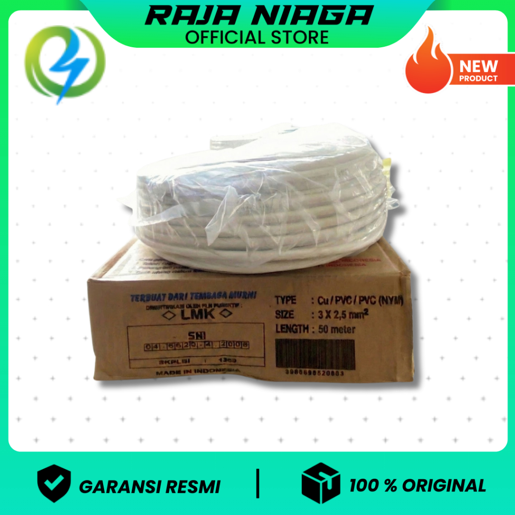 KABEL NYM 3X4 VISICOM 50 METER