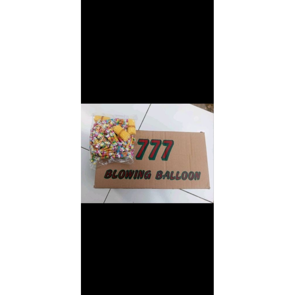 Balon 777 Balon tiup jadul kesukaan anak"
