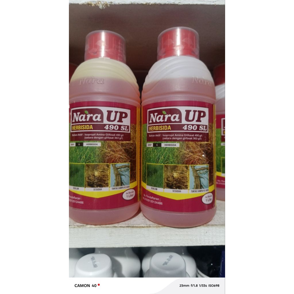 Herbisida Nara Up 490 SL kemasan 1 Liter