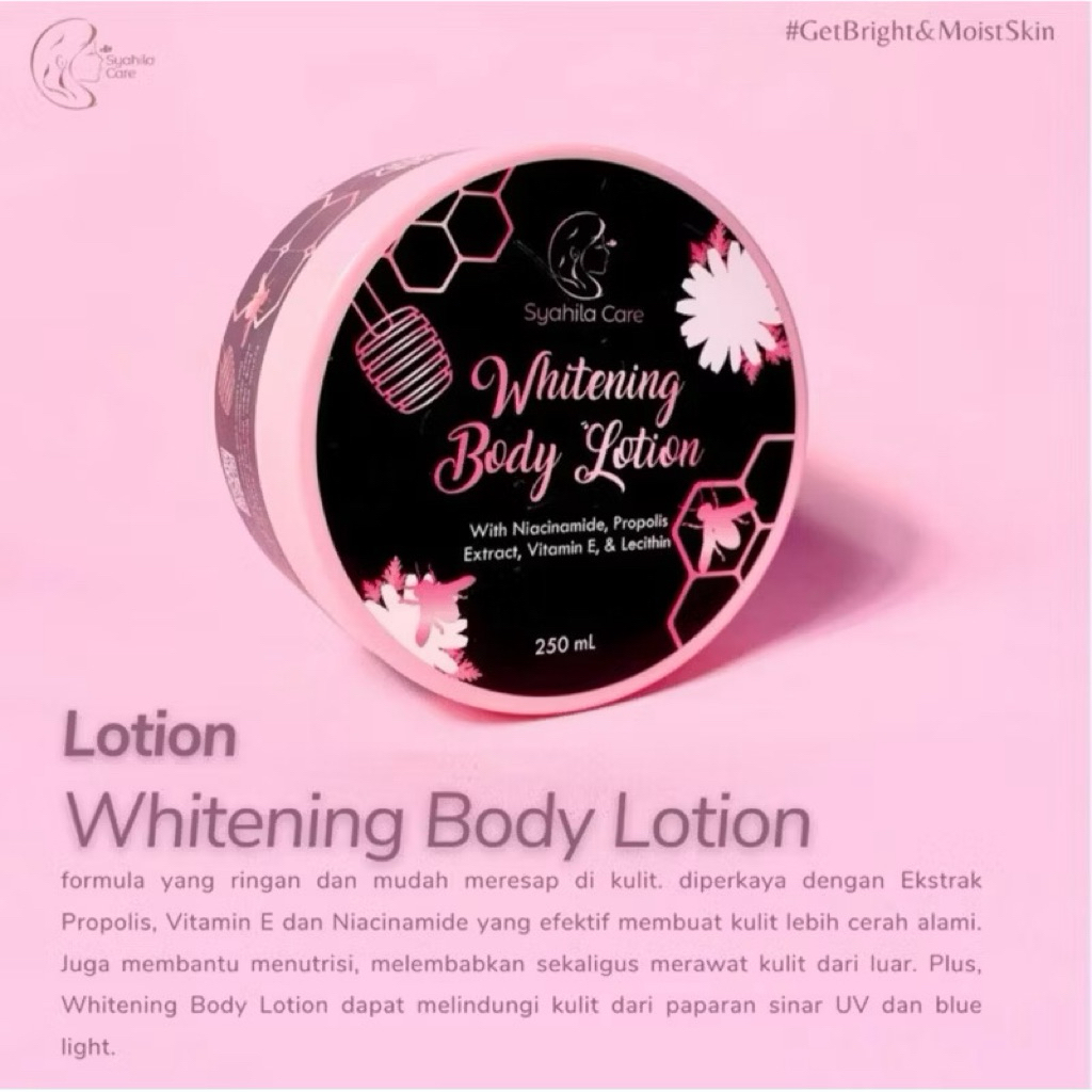 Syahila Care Whitening Body Lotion Grade B