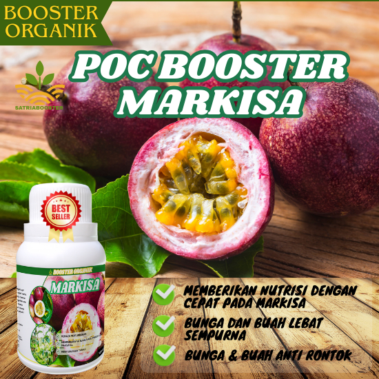 Pupuk Booster MARKISA100ml || Pelebat buah MARKISA