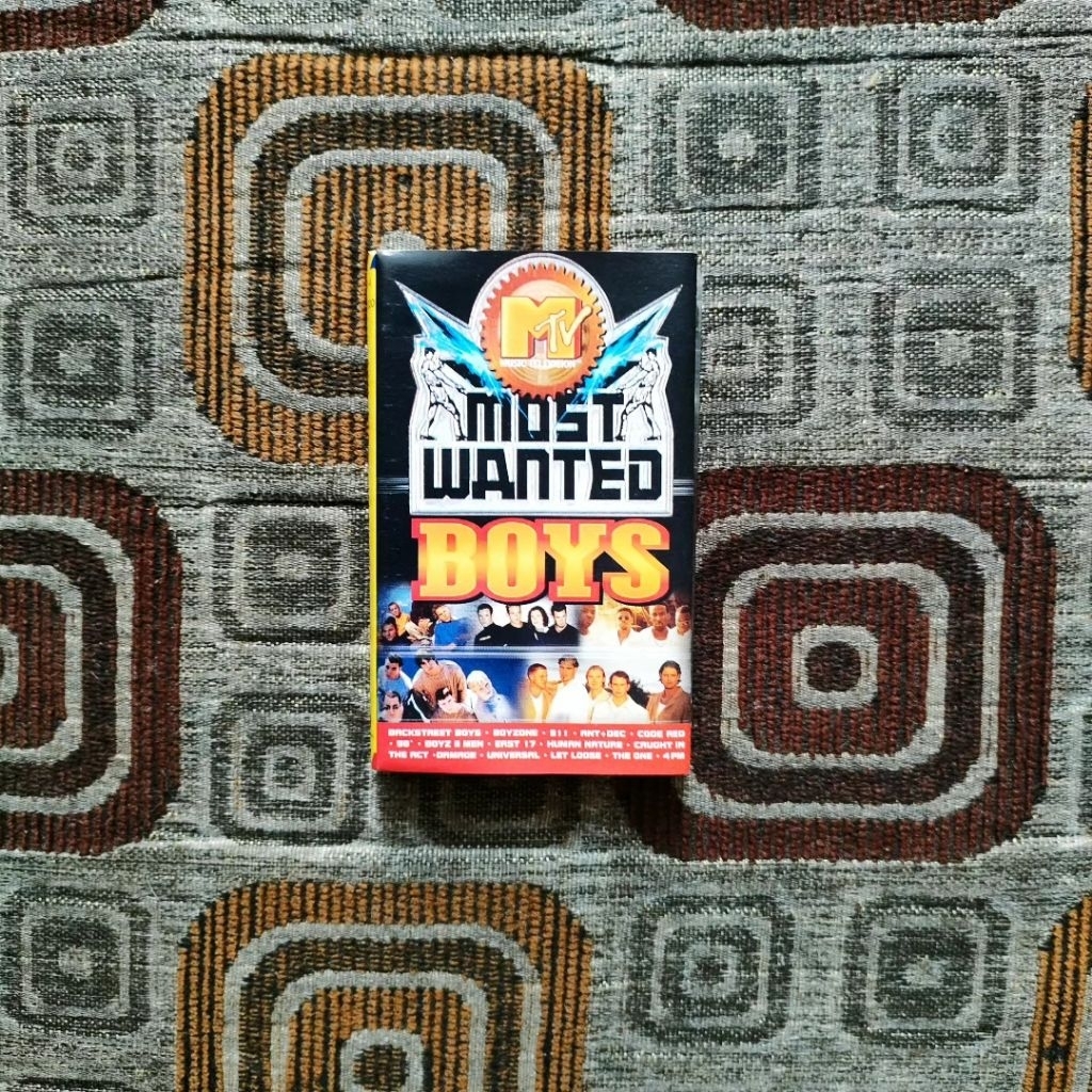 kaset pita MTV MOST WANTED BOYS