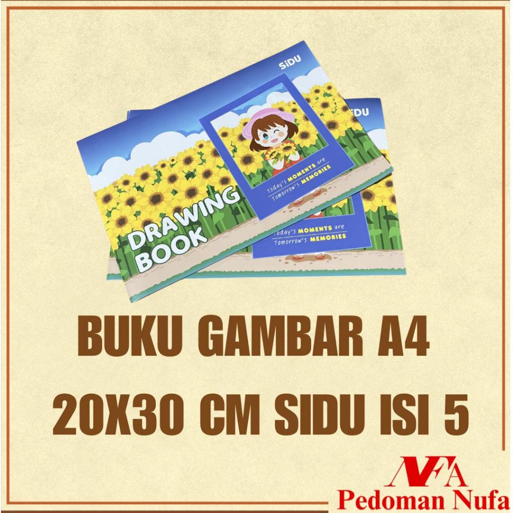 BUKU GAMBAR A4 SIDU/ PAK