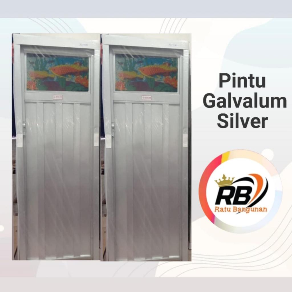 Pintu kamar mandi Galvalum