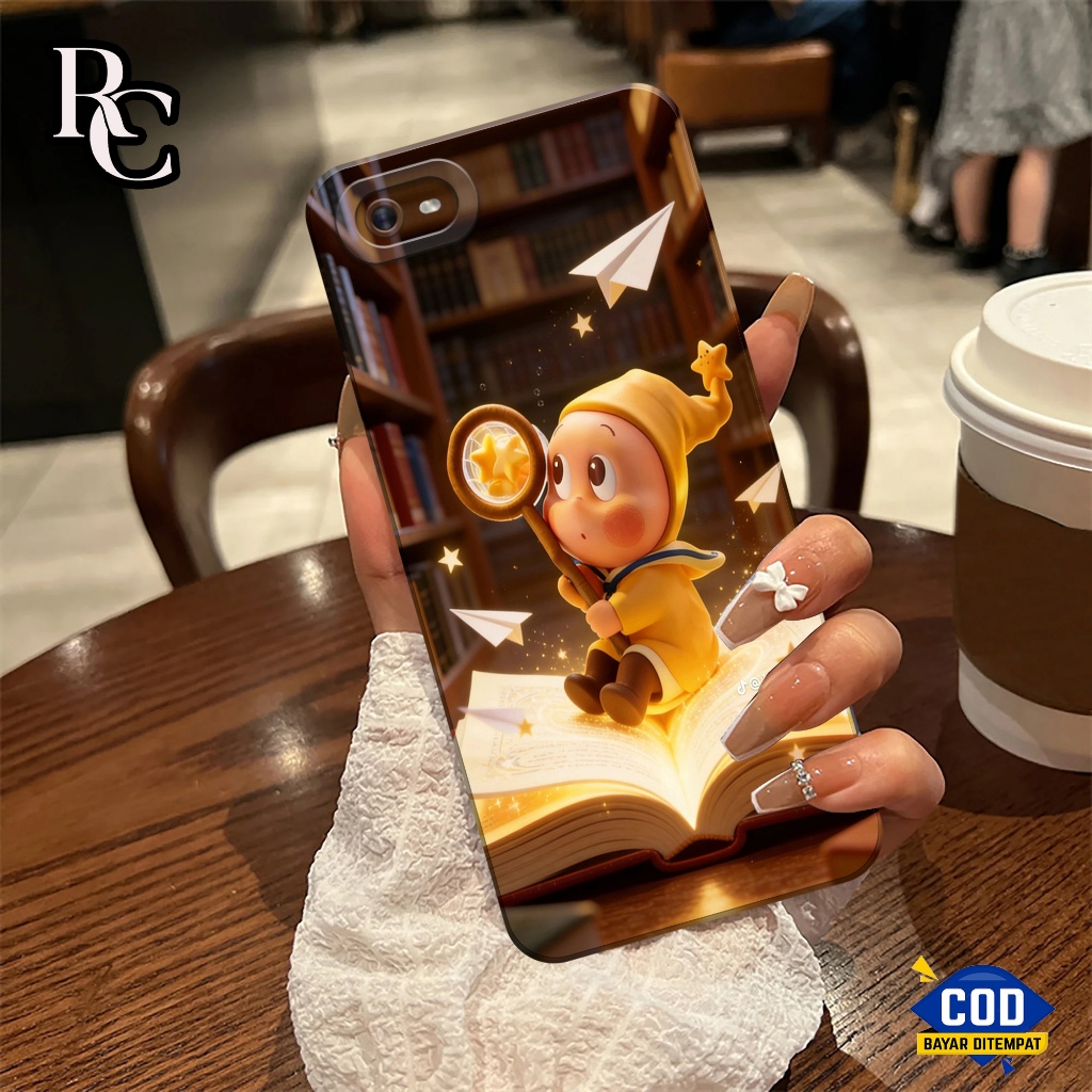 RUJOLA Casing Oppo A1K Fashion Case Kartun Softcase Oppo A1K Case Oppo A1K Silikon Cover Pelindung H