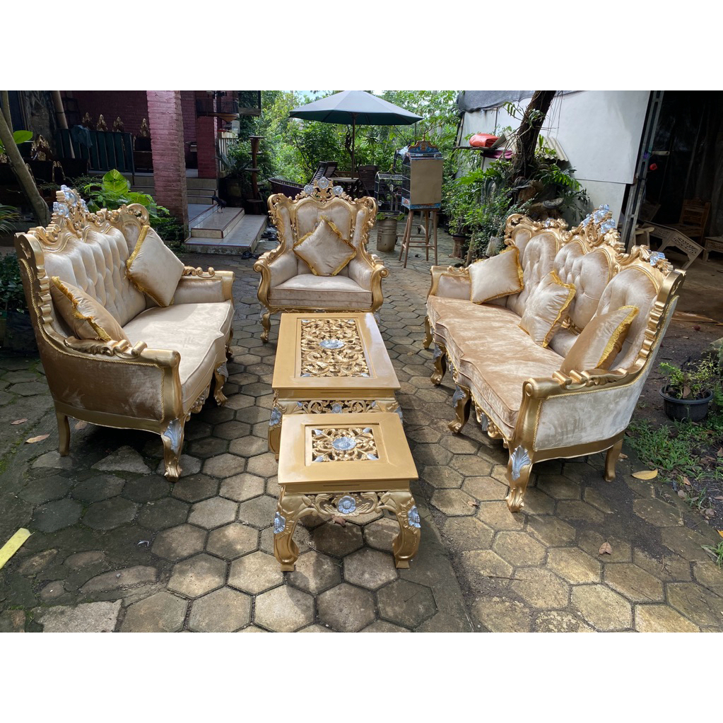 kursi sofa tamu ukir asli jepara