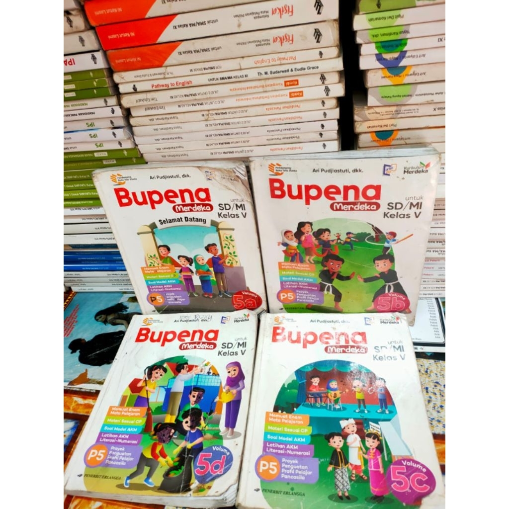 BUPENA SD KELAS 5 ORI BEKAS
