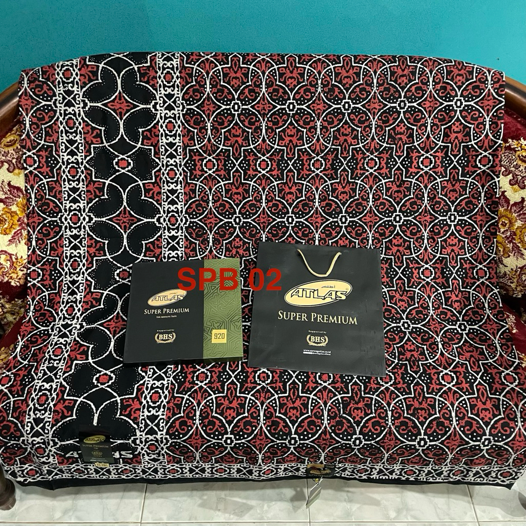 [COD] Sarung Atlas Batik Super Premium 920 Gold sarung atlas batik sarung atlas batik super premium 