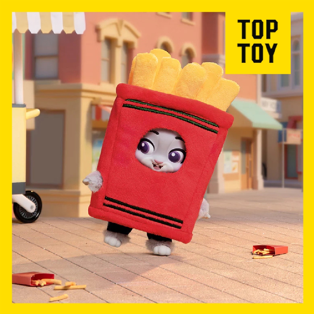 TOPTOY - Disney Zootopia 2 Nick & Judy Best Undercover Series Vinyl Plush Blind Box Boneka Gantungan