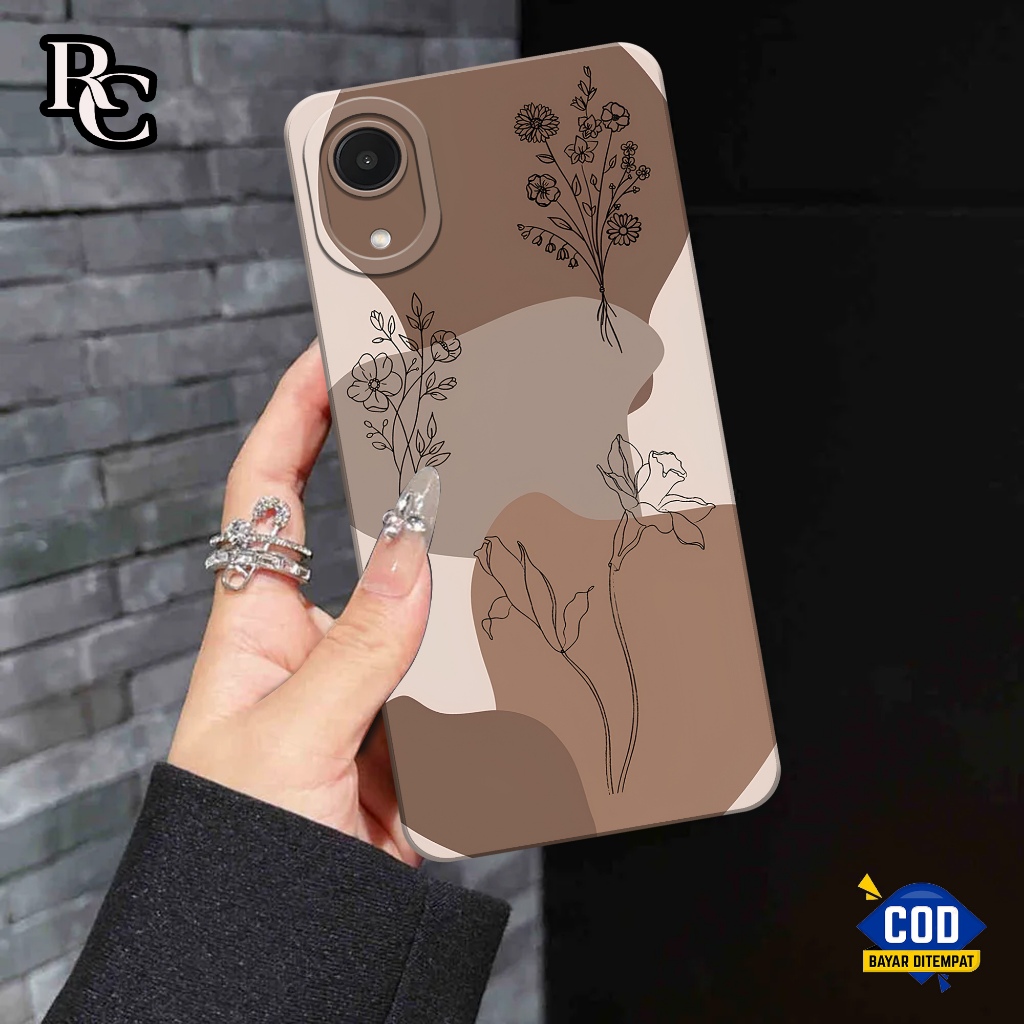 RUJOLA Softcase Samsung Galaxy A03 Core Fashion Case Pattern Samsung Galaxy A03 Core Pelindung Camer