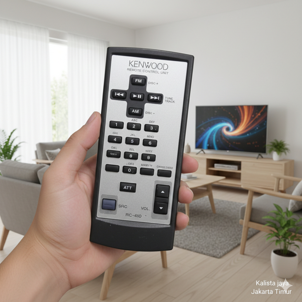 REMOTE REMOT DVD TAPE MOBIL KENWOOD RC-410 ORIGINAL ASLI