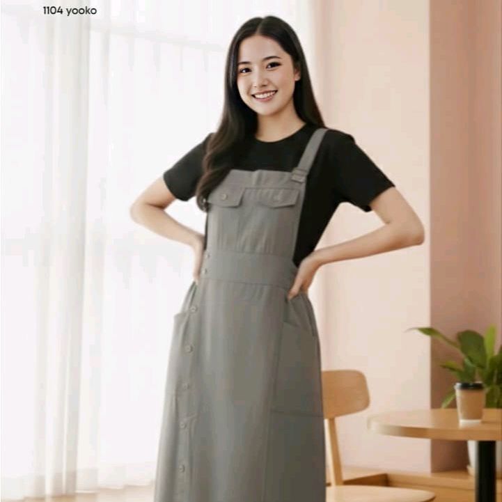 Pasolex Overall Yooko 1104 - Overall Wanita Cottton Premium