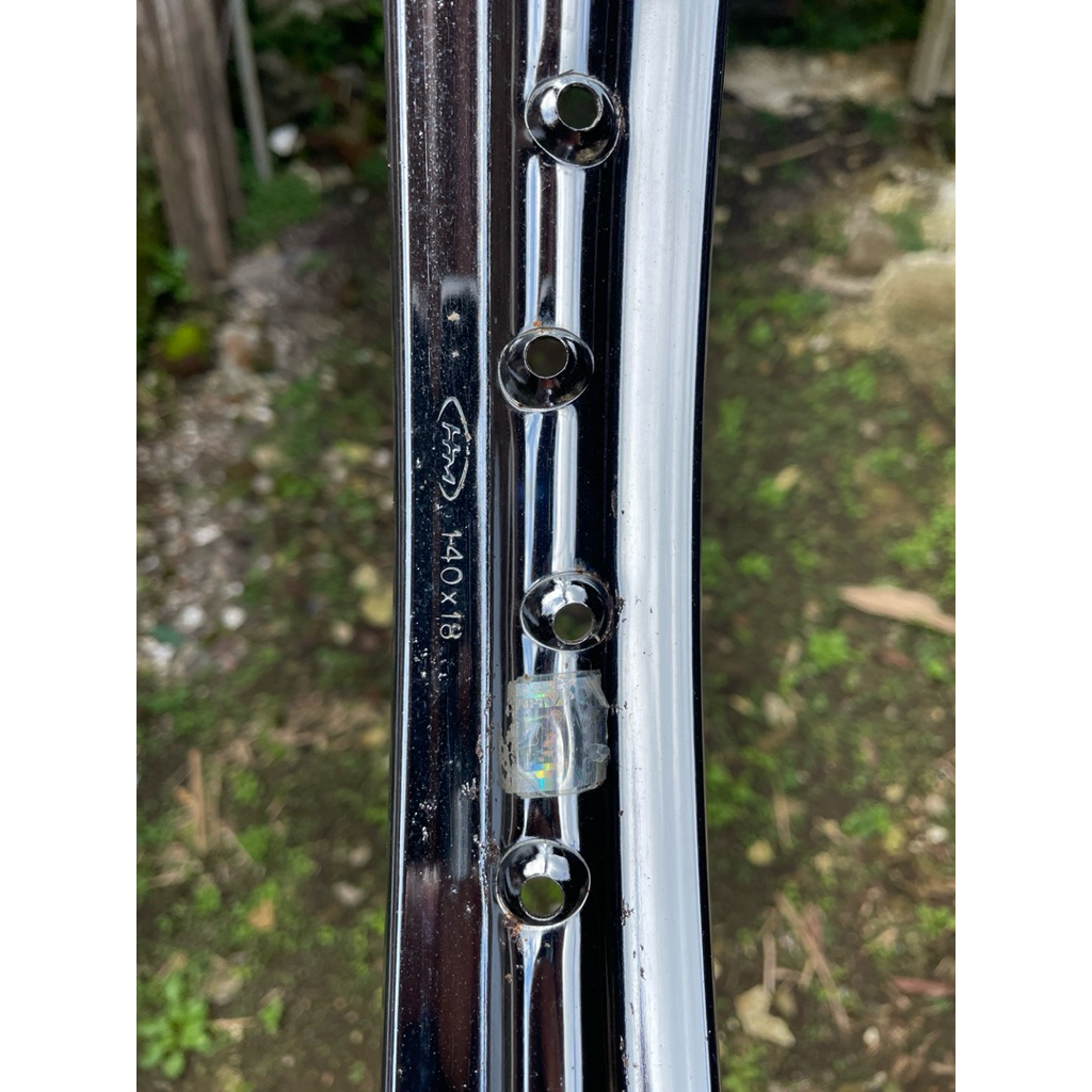 VELG DEPAN HONDA WIN100 NOS HONDA GL RING 18 140