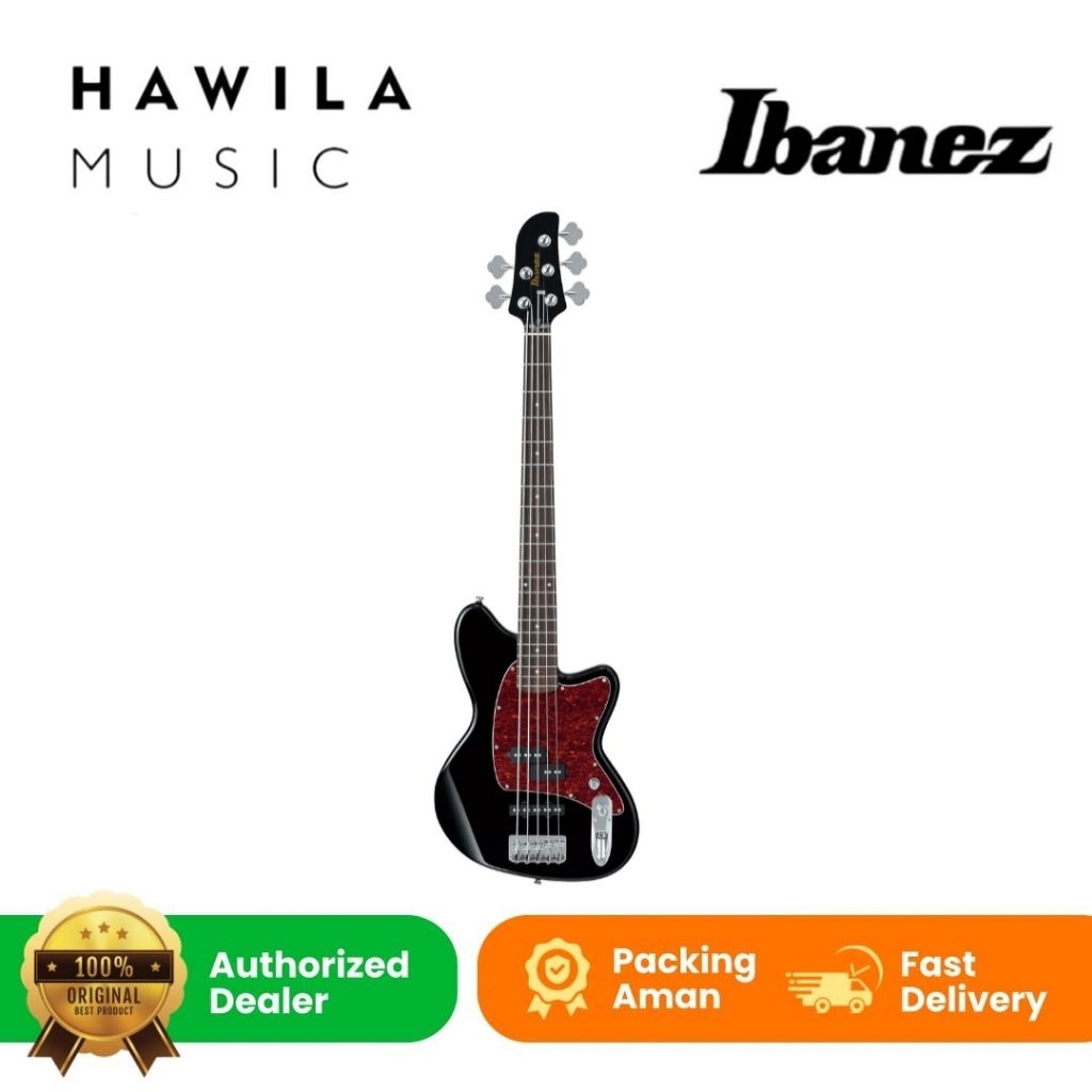 Ibanez TMB105 BK Talman 5 String Bass Guitar Black Gitar Bass Ibanez TMB 105