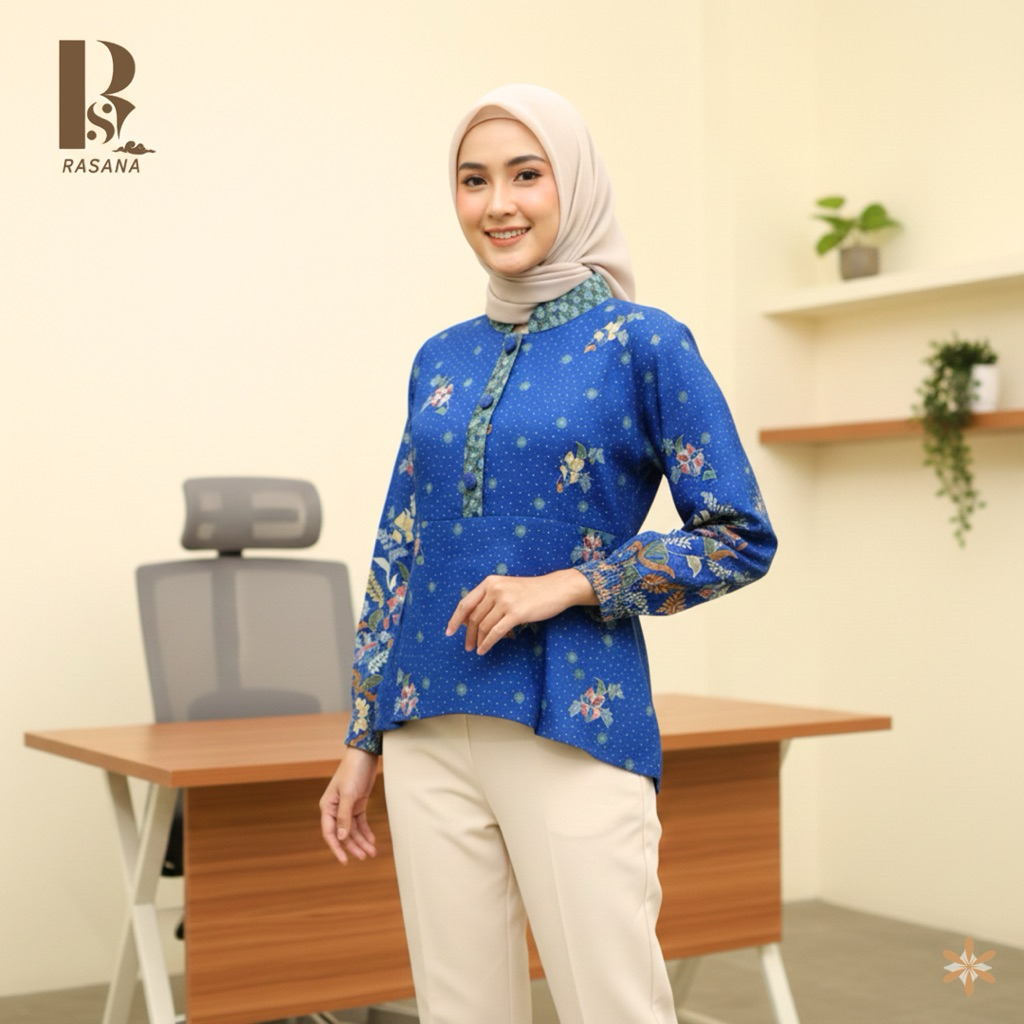 RASANA - Baju Batik Wanita Batik Kondangan Batik Kerja Batik Kuliah Batik sekolah
