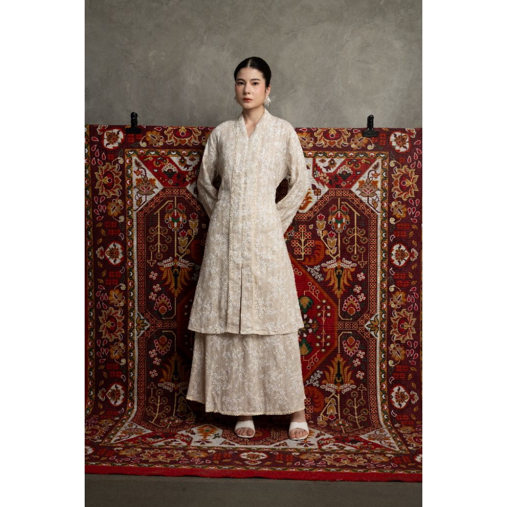 Shaybee - Selena set rok Baju Raya One Set Rok Raya Collection Setelan Tunik dan Rok