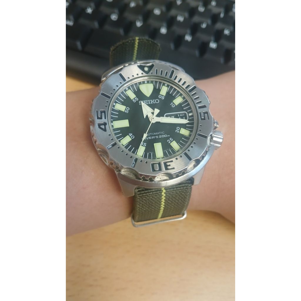 Seiko Monster Black SKX779 Gen 1