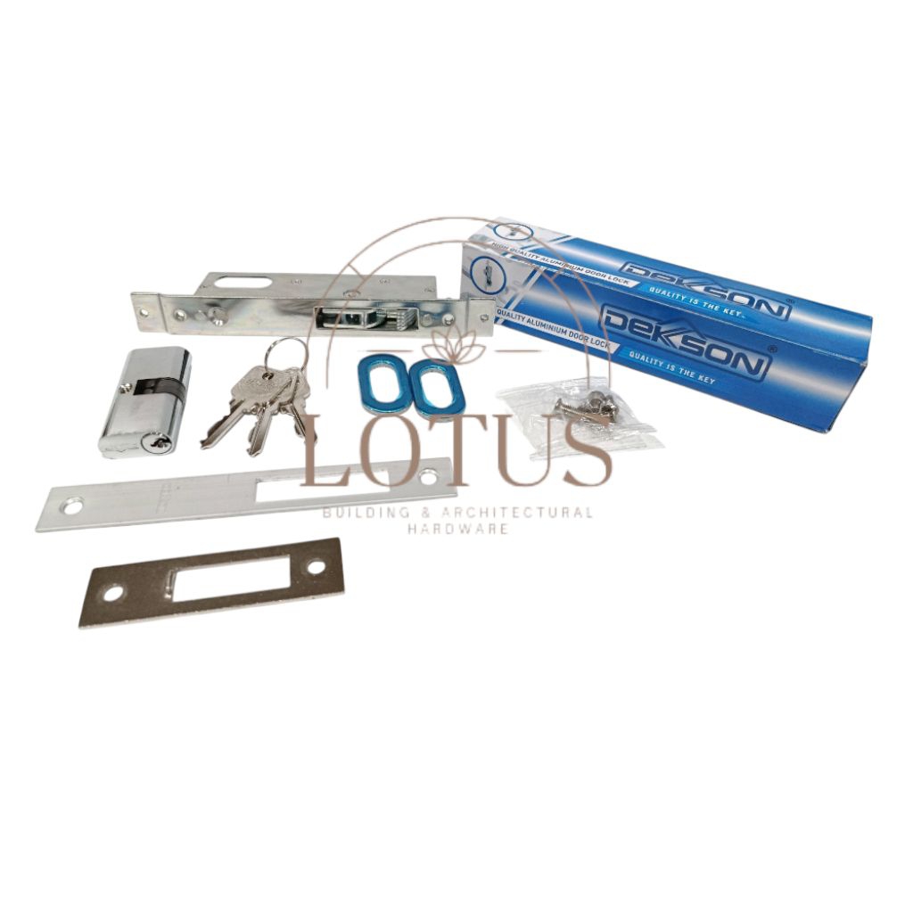 KUNCI PINTU SLIDING ALUMUNIUM 8423 DEKSON ( kunci kait dekson )