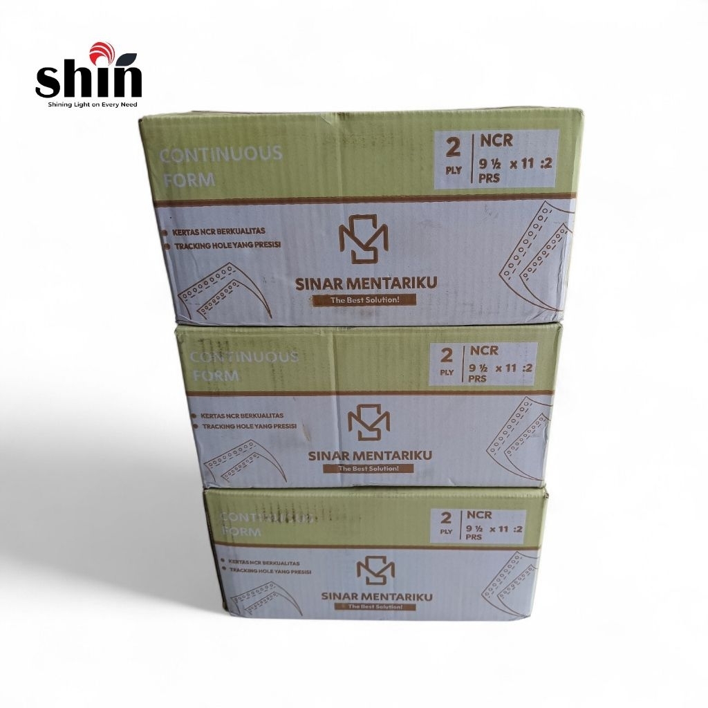 Sinar Mentariku Continuous Form 2 Ply NCR 9.5x11 PRS