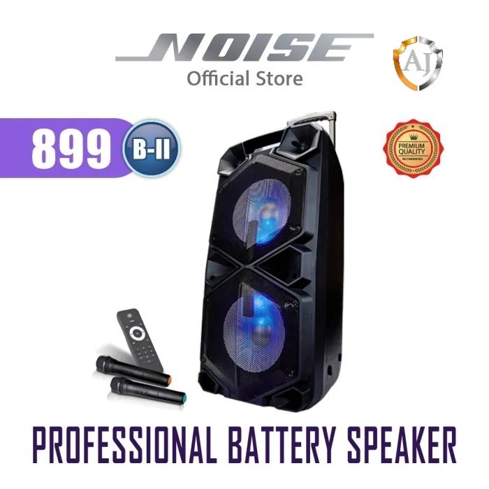Noise 899BII Speaker Portable Meeting Wireless / 899 BII - Double 10 Inch