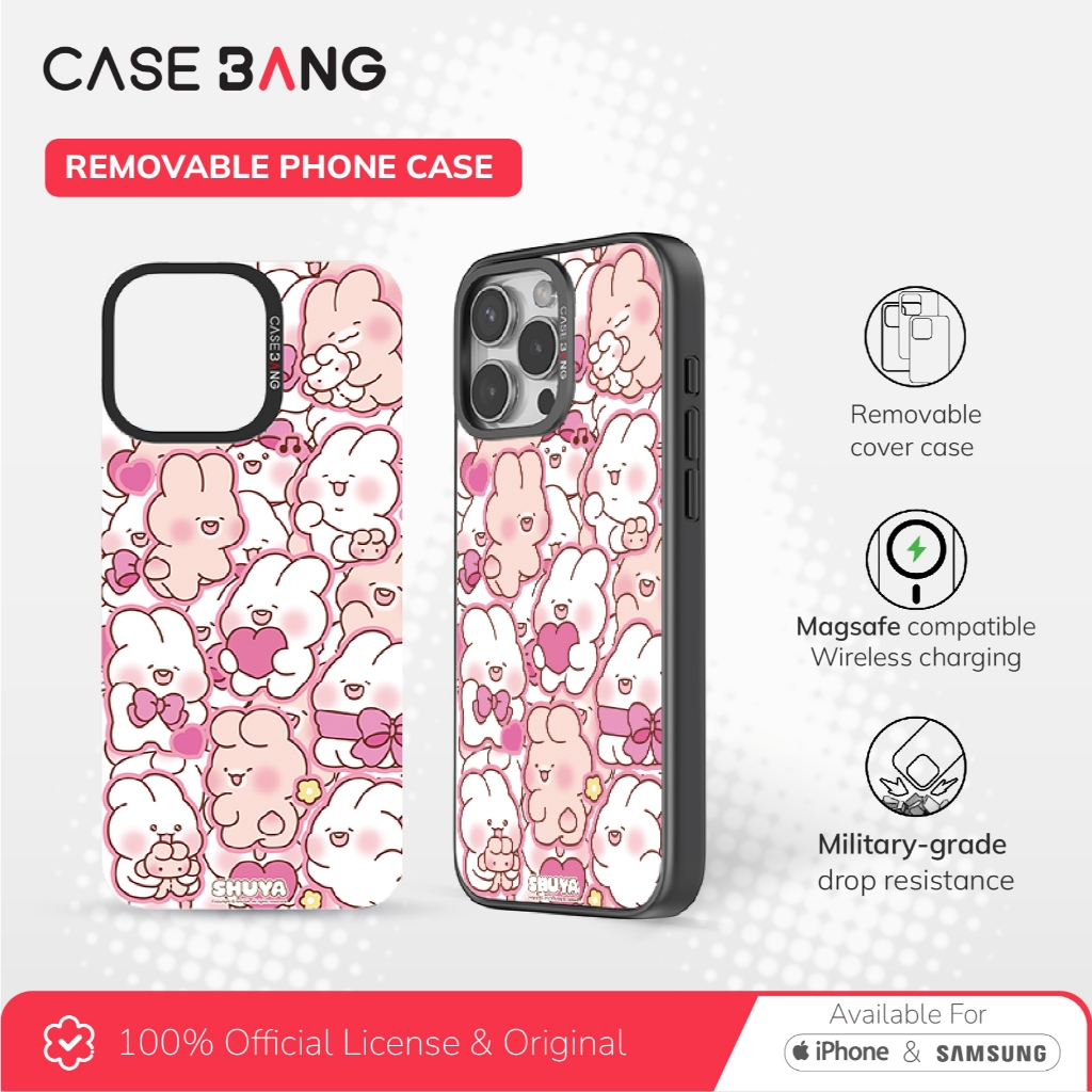 Casebang Removable Phone Case Cover Shuya Memories  - Hug Shuya Magnetic Casing Iphone