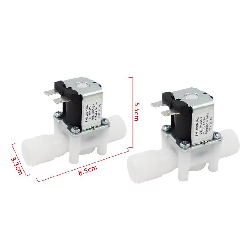 FX 1/2" AC 220V DC 12V Electric Solenoid Valve / Normally Closed Solenoid Valve