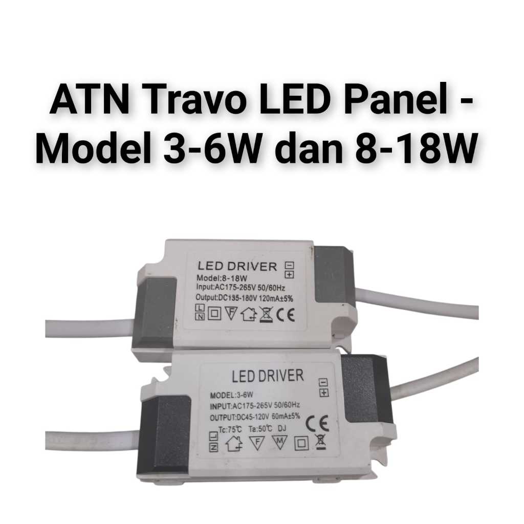 ATN Travo LED Panel 3-6W/9W Dan ATN TRAVO LED Panel 8W/9W - 18W SNI