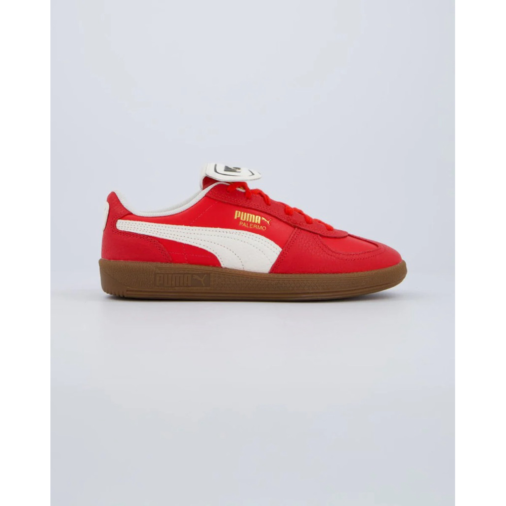PUMA PALERMO PREMIUM RED LEATHER SUEDE BNIB 40174403