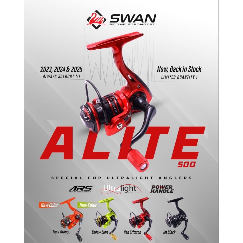 Reel Swan Alite 500 Power Handle