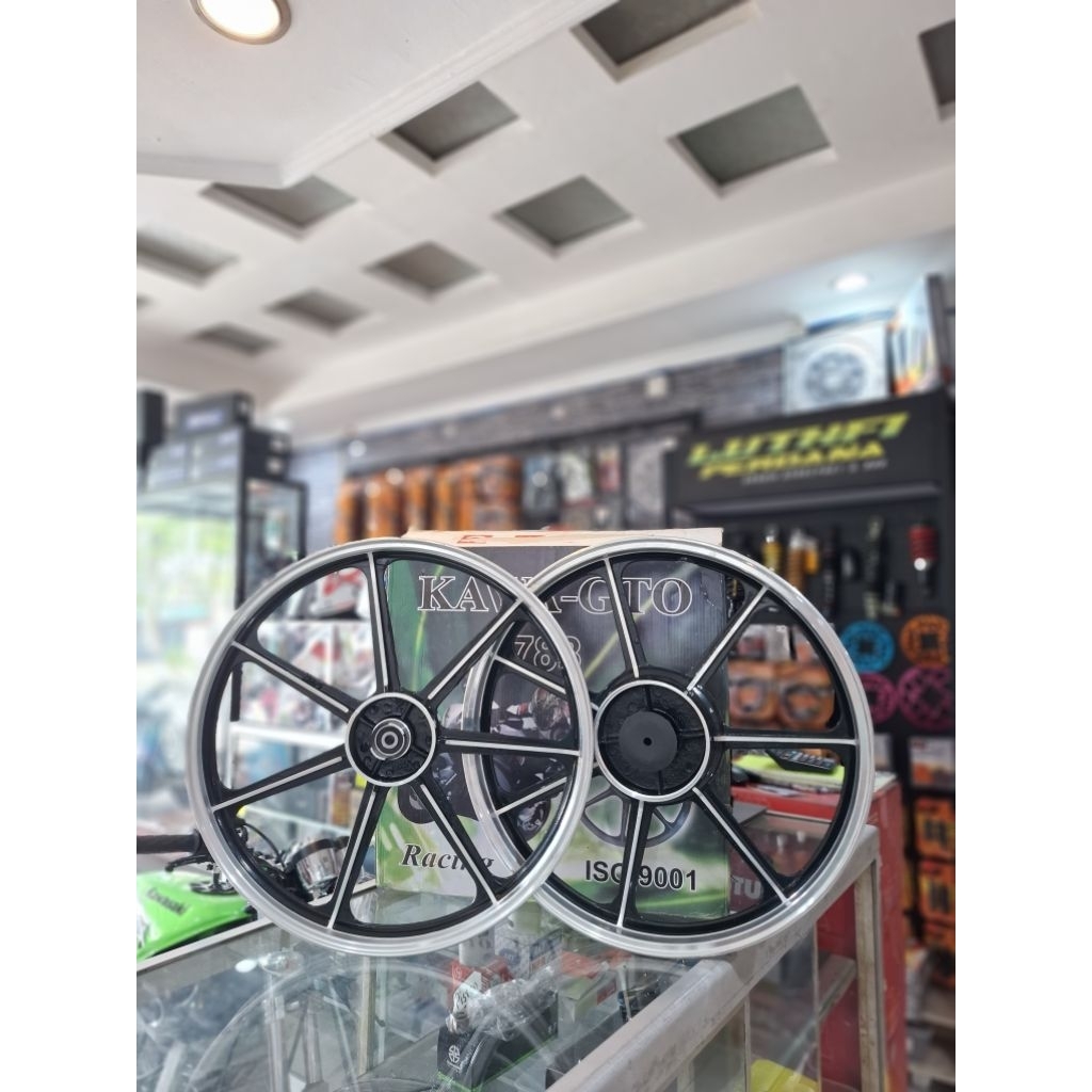 VELG KAWA GTO YAMAHA LC 135 140/160-17 WARNA HITAM