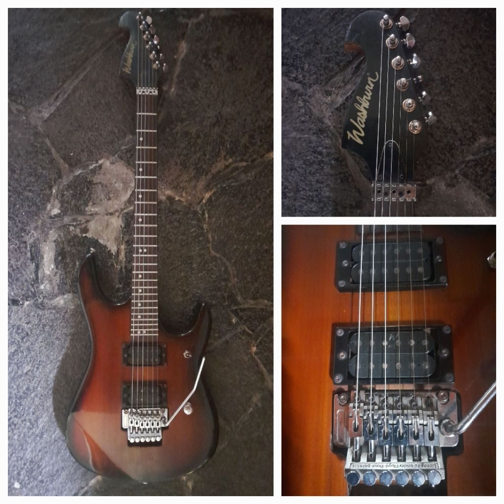 Rock Electric Guitar - Washburn N2 Sunburst ( Nuno Bettencourt Series )