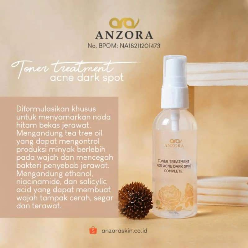 Toner Acne Dark Spot - Skincare Anzora Acne Dark Spot/Ads - Toner Anzora Skincare