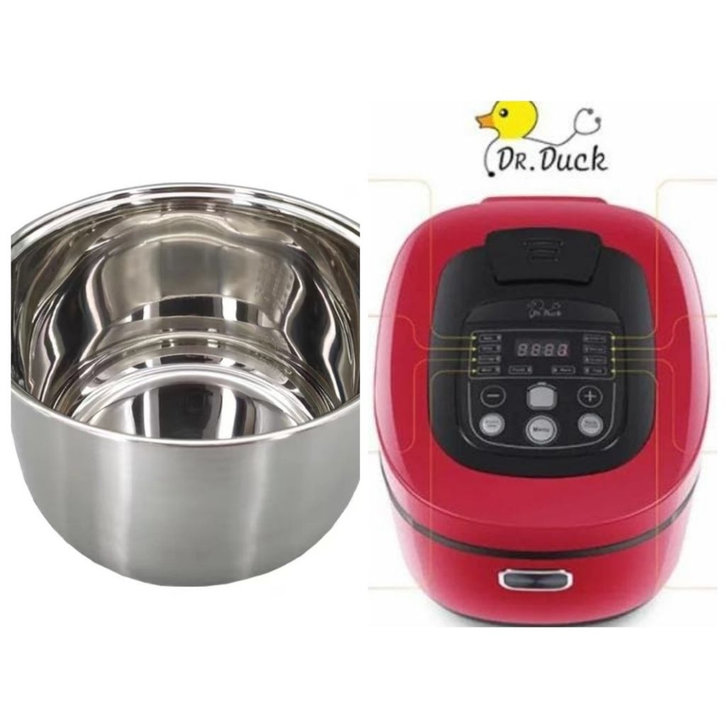 (PANCI SAJA) Panci Stainless Steel Innerpot Utk Magic Com Dr. Duck
