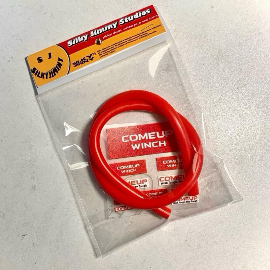 Selang winch pto Rc pelindung tali winch rc skala 1:10 selang winch pto rc winch servo RC