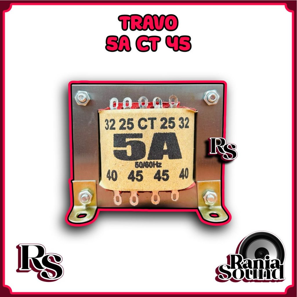 (TRAVO) Travo 5 Ampere CT 45 ups
