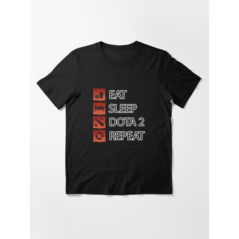 Dota 2 Gamer Life Eat Sleep Dota 2 Repeat Essential T-shirt