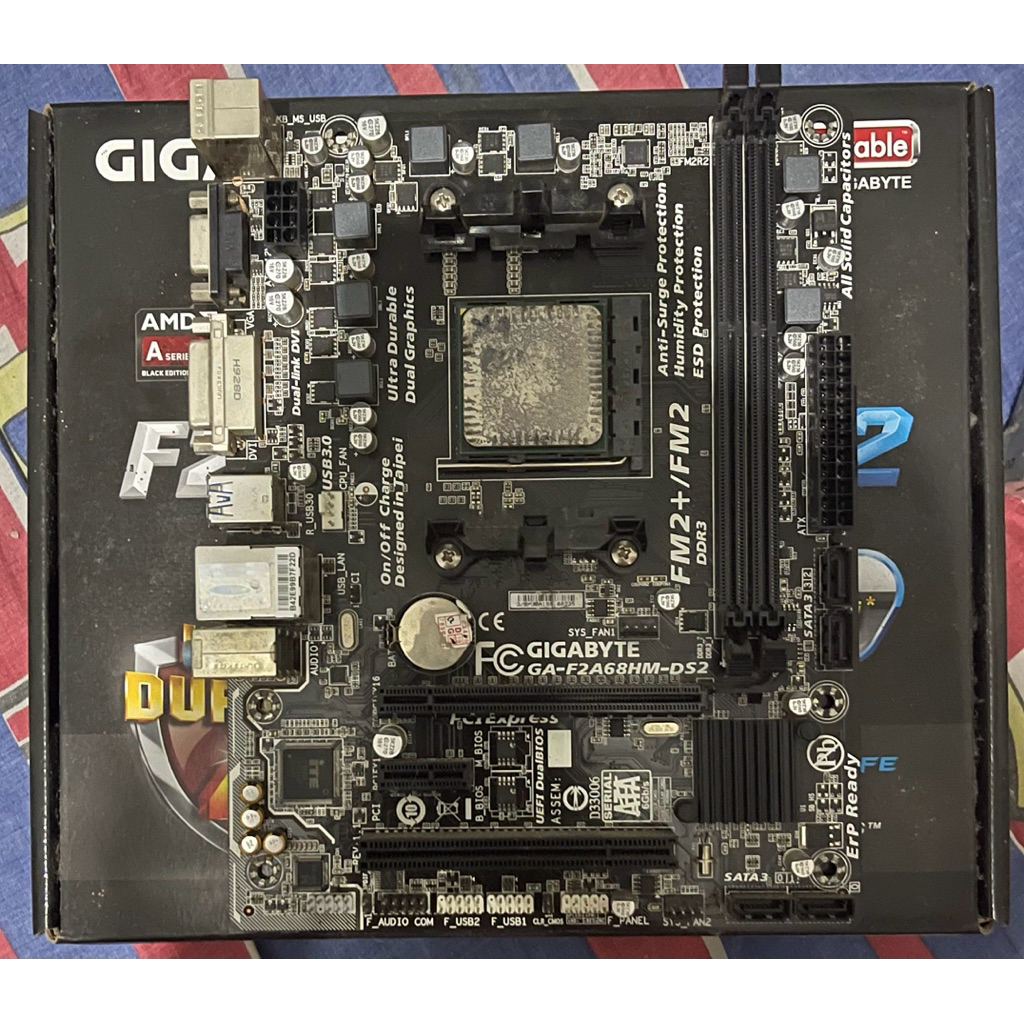 PAKETAN MOTHERBOARD GIGABYTE F2A68HM DS 2