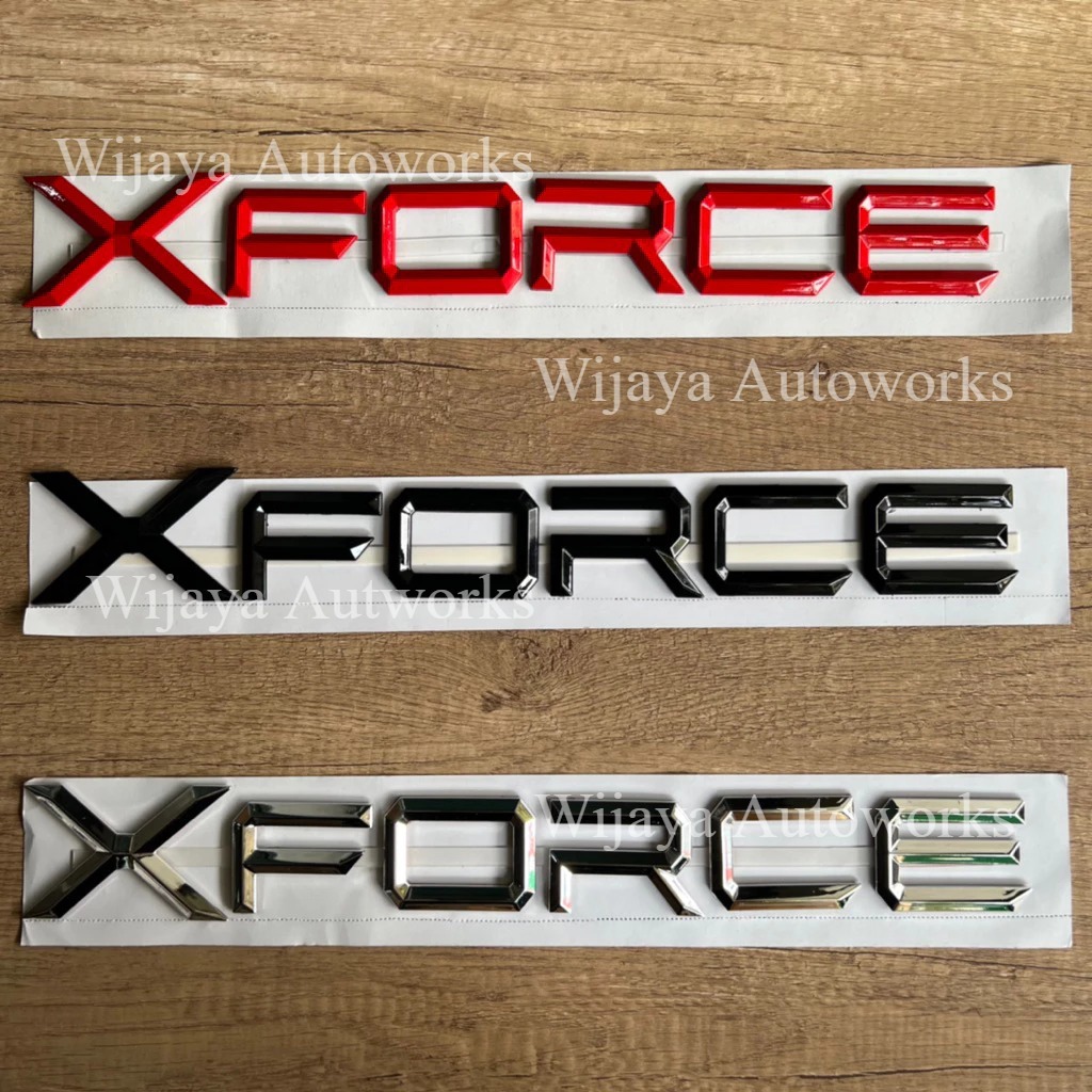 Emblem Kap Mesin Xforce Engine Hood Mobil Mitsubishi Xforce 2023 UP