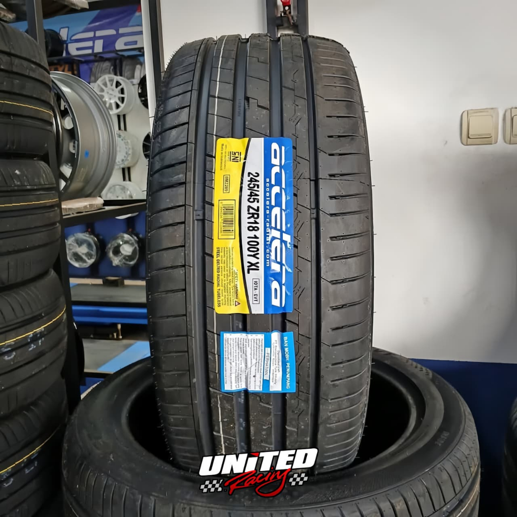 Ban Mobil 245 45 r18 Accelera Iota EVT Mercy Bmw 245/45 Ring 18 Tubles Soft Compound