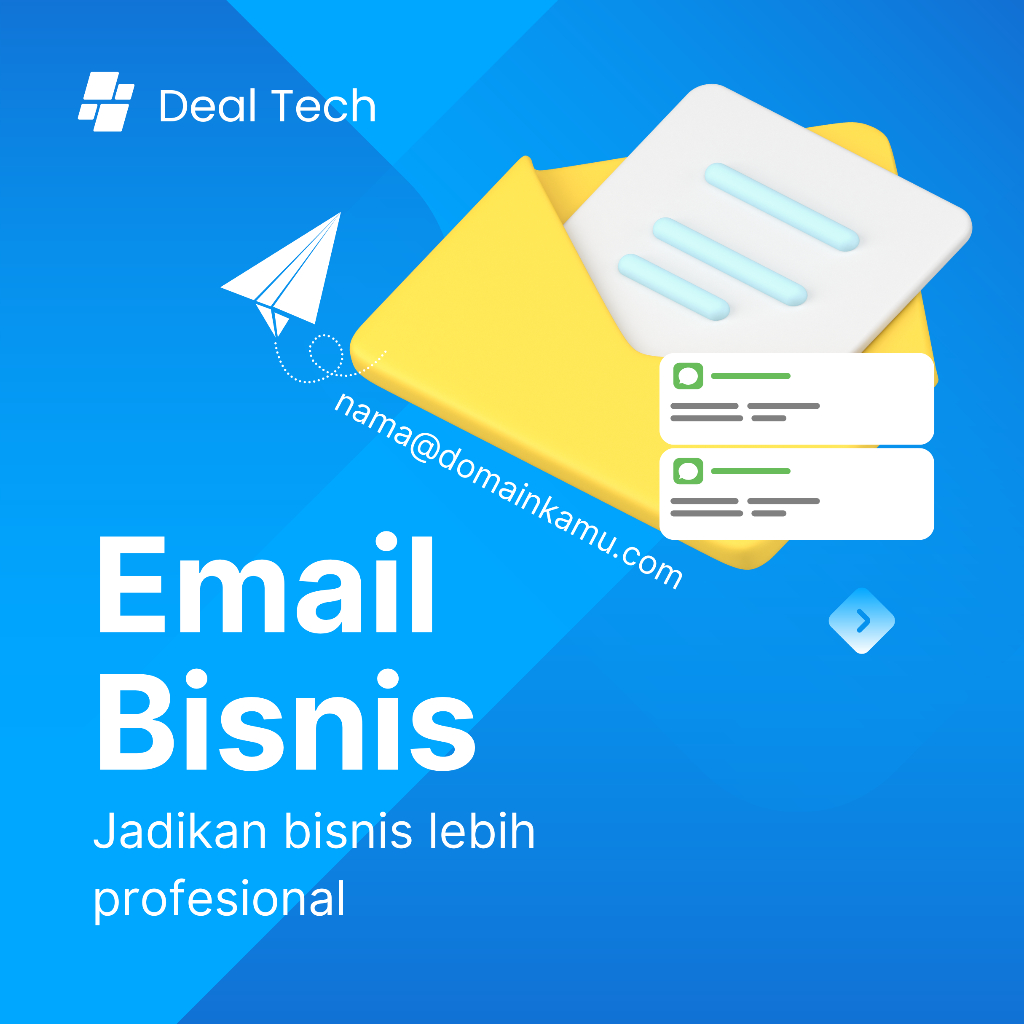 Email Bisnis Murah cuma 50rb / Tahun | SMTP, IMAP, POP3 & Webmail & Apps