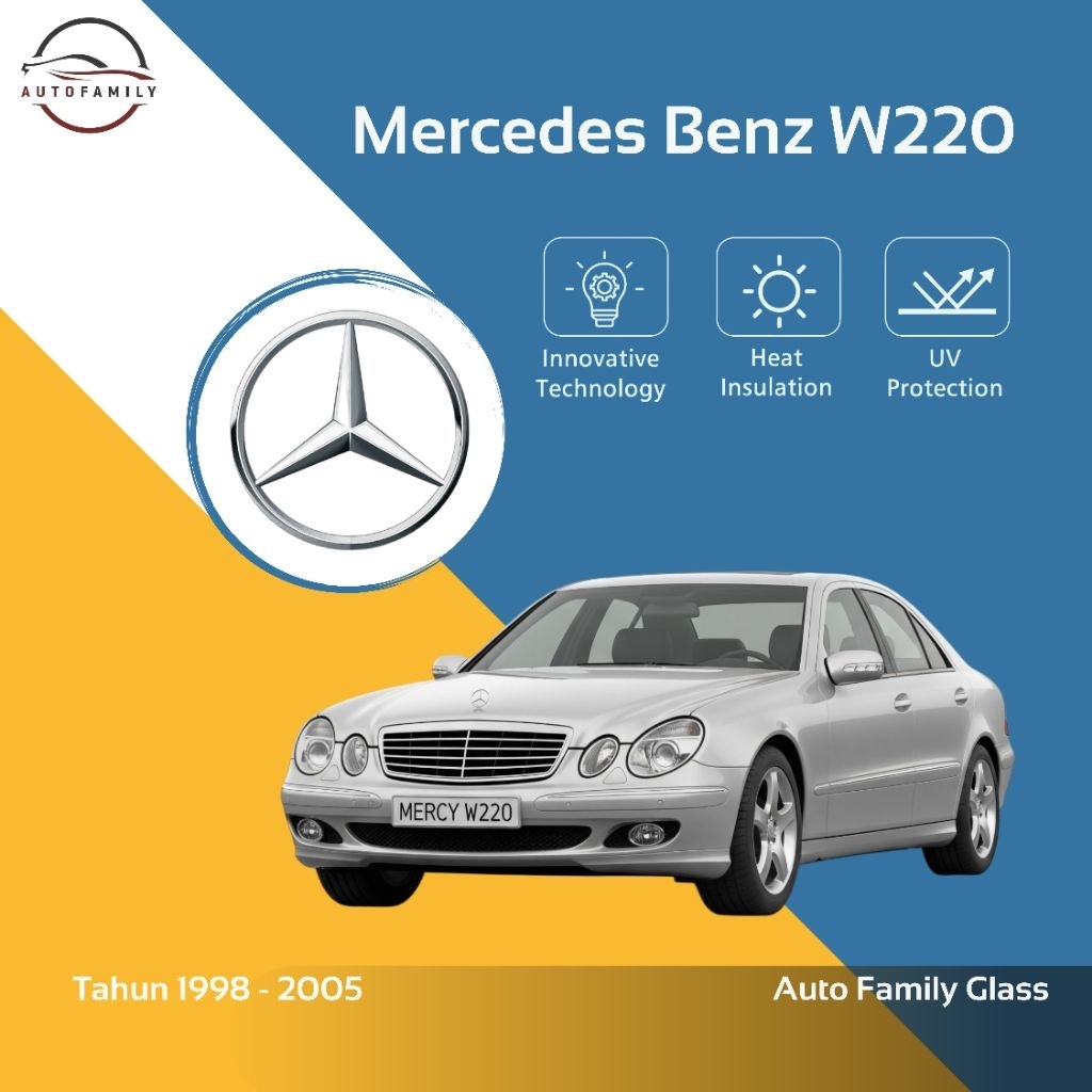 Kaca Depan Mobil Mercy W220