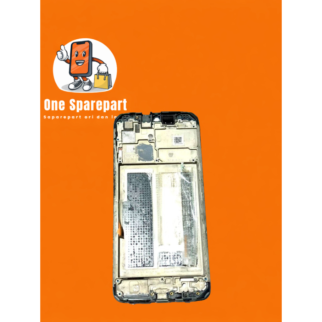 FRAME TULANG TENGAH RANGKA HOUSING LCD POCO M3 ORIGINAL COPOTAN