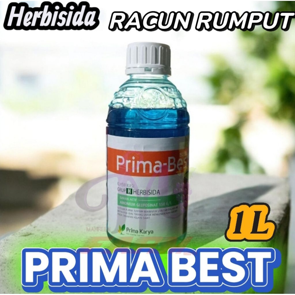 HERBISIDA RACUN RUMPUT PRIMA BEST KEMASAN 1 LITER